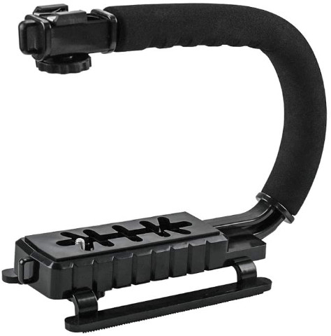 Camera Stablizer U Shape Flash Bracket Stand Grip Holder For GoPro And DSLR Digital Camera
